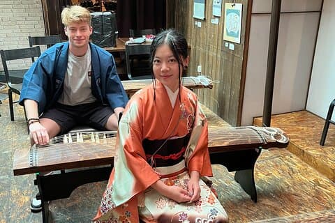Kyoto Japonês Koto Music Workshop