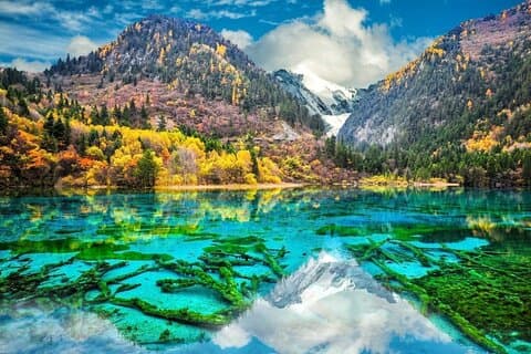 Excursão de 3 dias em Jiuzhaigou e Huanglong com transferência