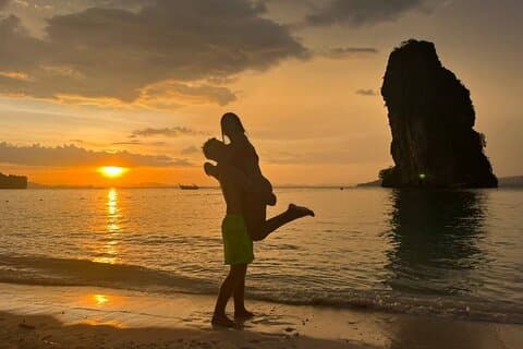 Krabi 7 Islands Långsvansbåt Sunset BBQ