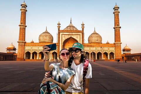 Combo Oude en Nieuwe Delhi Tour met professionele Tour Gids