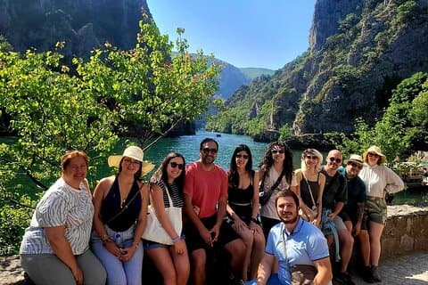 Tour avventura: Canyon Matka, St. Panteleimon, Monte Vodno e pranzo