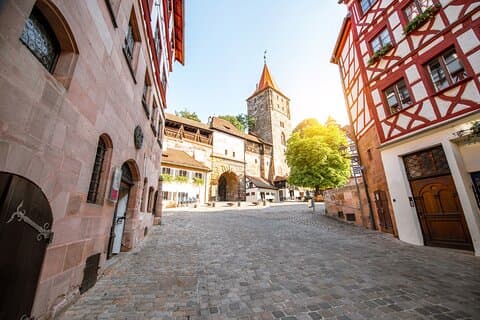 Transfert privé de Munich à Nuremberg avec 4 heures de visite