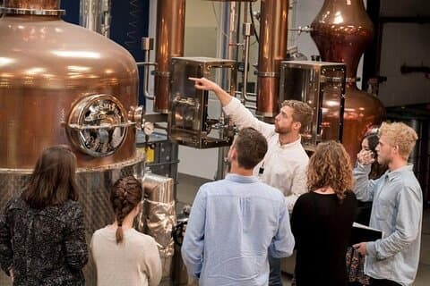 Tour de destilería Sipsmith y degustación de cortesía