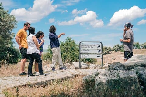 Guided Walking Tour of Teos Ancient City and Sığacık Castle