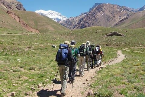 Arenales Hill Trekking i Andes fra Mendoza