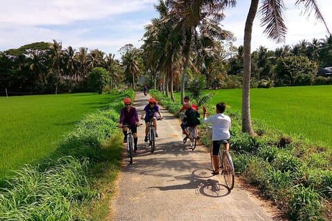 Private Ben Tre Nichttouristische Mekong Delta Tagesausflug Radfahren