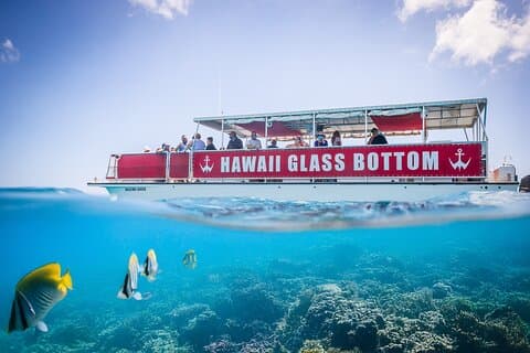 Waikiki boottocht met glazen bodem