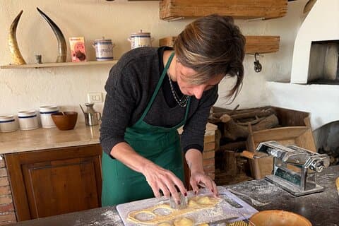 Clases de cocina en Sorrento con clase de italiano