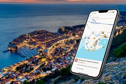 Selfguide® Secrets Tour Dubrovnik med Game of Thrones steder