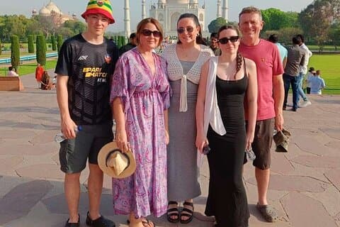Tour privado de 2 dias em Agra Fort Taj Mahal e Itmad-ud-Daula