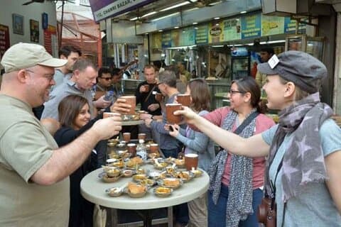 O gosto da tradição: Old Delhi Street Food and Heritage Experiência