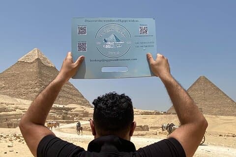 Excursão ao Cairo de avião