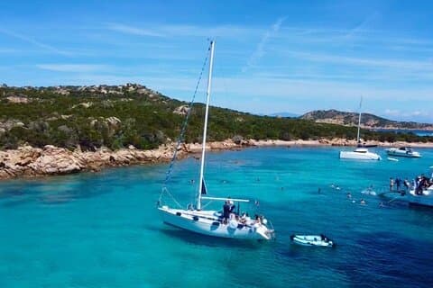 Segeltur i La Maddalena skärgård