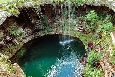 Chichén Itzá Premium Cenote y valladolid dagtour