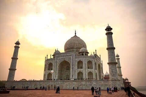 Golden Triangle Tour 2 nætter 3 dage - Taj Mahal ved solopgang