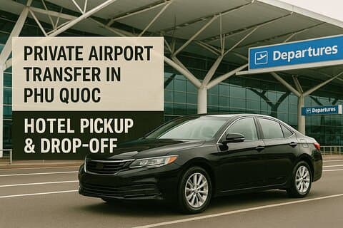 Trasferimento privato dall’aeroporto a Phu Quoc – All’Hotel Duong Dong Town