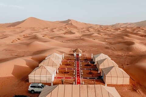 Experiencia nocturna estrellada Sahara Desert Erg Chigaga Adventure