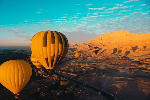 Hot Air Balloon Ride in Luxor, Included Transfers