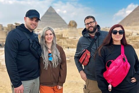 Tour privato di 3 giorni del Cairo Giza Alexandria con cena in crociera