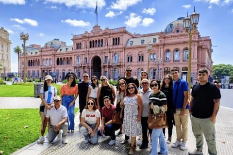 Buenos Aires hel stadstur med stopp och vinprovning