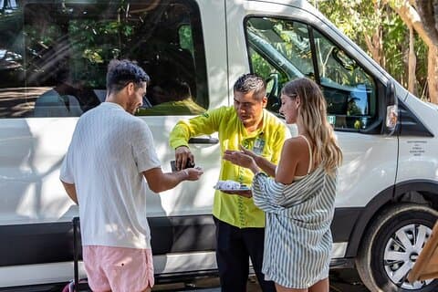 Private Minibus-Transfers vom Flughafen Cancún mit WLAN