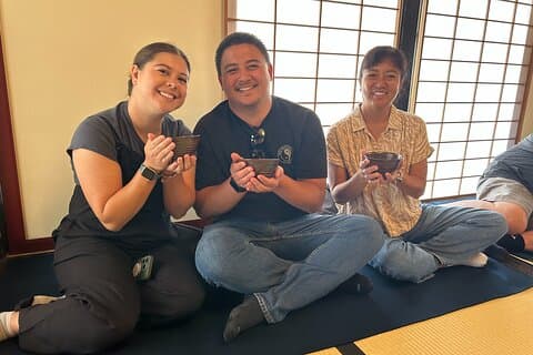 Visita guiada ao Museu do Chá Shizuoka e da Ponte Horaibashi