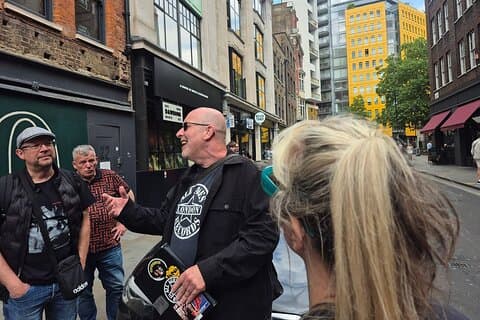Sex Pistols og Punk Music Walking Tour