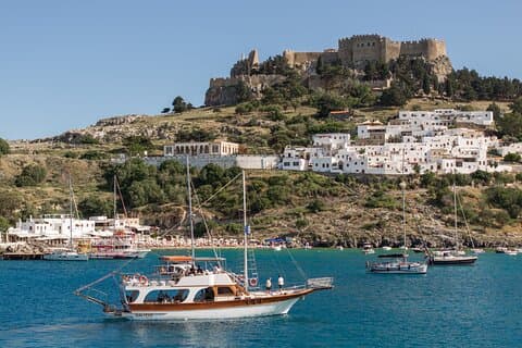 Croisière de baie à baie à Lindos