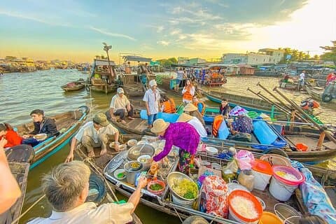 Mekong and Cai Rang Floating Market Day Trip from Ho Chi Minh