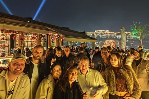 Restauranter i nærheten av Athens Rooftop Pub Crawl w/ Acropolis Views & Party