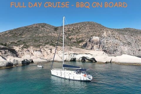 Croisière d'une journée au Blue Lagoon et Antiparos avec barbecue