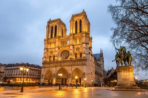 Ikoniska Paris Walk en självguidad tur