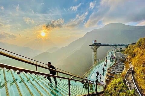 Sa Pa Tour Privado: Ponte de Vidro, Cat Cat, Moana, melhor vista.