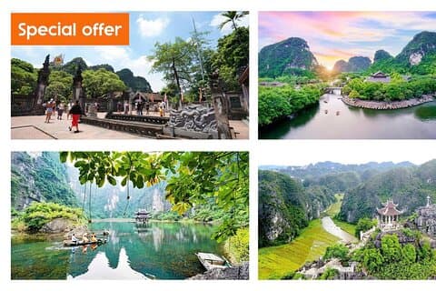 Van Hanoi- 1 dag Ninh Binh Bespaar kosten met Transfer Optioneel