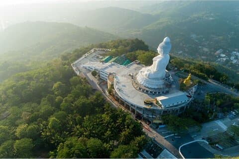 Phuket i gryningen : Big Buddha, Wat Chalong & Authentic Market Tour