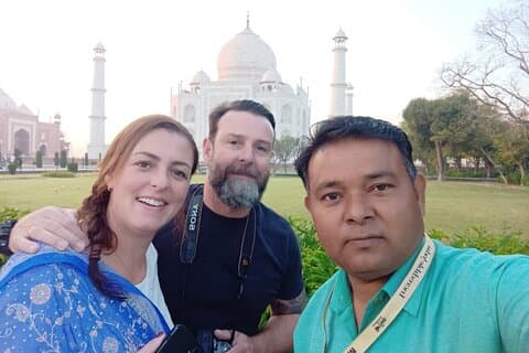 Tour de um dia Taj Mahal e Agra Tour de Delhi de carro 11 horas