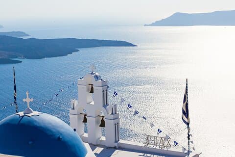 Utforska Santorini: Ikoniska vyer, dolda pärlor och vingård Besök