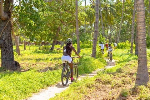 Scenic Village and Coastal Mountain Bike Tour in Watamu Kenya