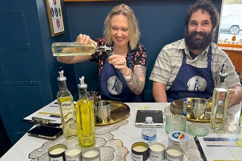 Aangepaste kaars en geur mengen Workshop
