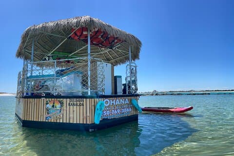 Private 3-stündige Tiki-Bootstour nach Shell Island