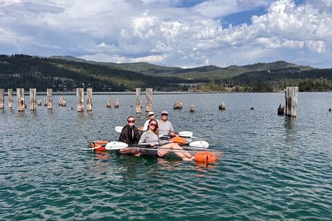 Sommers Bay Clear Kayak Tour// Flathead Lake