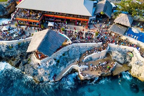 Negril Beach Rick's Cafe Bamboo Rafting Margaritaville Winkelen