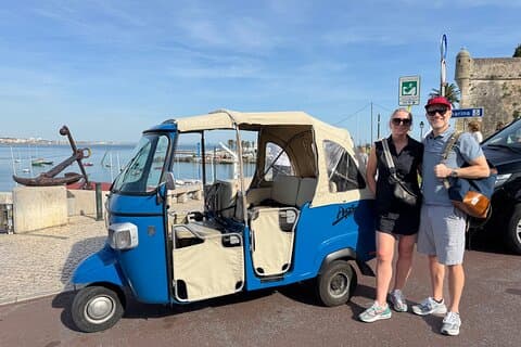 Privat tur med Piaggio Ape Calesino