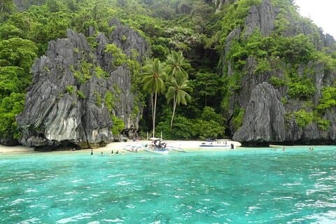 El Nido Island Hopping Tour B - Intimes Schärenabenteuer