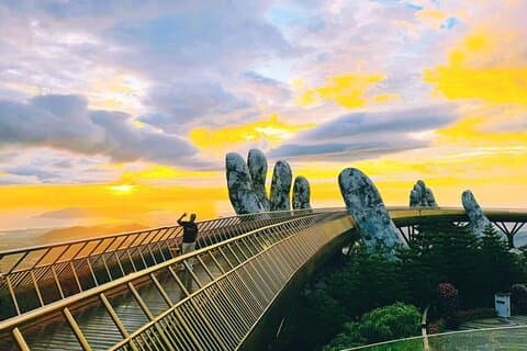 Experiência de Excursão Privada Deluxe em Marble Mountain e Ba Na Hills