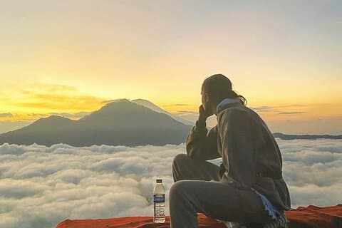 Bali Sunrise Mount Batur Trekking con aguas termales naturales