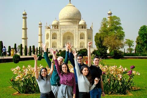 Tour del Taj Mahal da Delhi All Inclusive