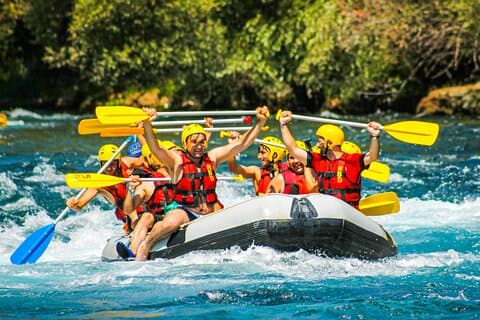 Rafting e nuoto Avventura sul fiume Black Drin