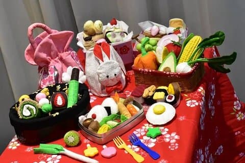 Felt Bento Lunch Box Workshop em Kyoto perto de Kiyomizu