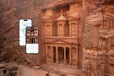 Tour Autoguiado de Petra Main Trail com App (Sem Bilhetes)